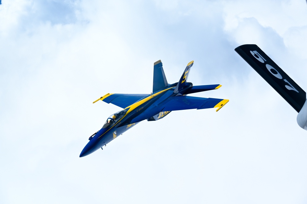 Okies keep the U.S. Navy Blue Angels flying high