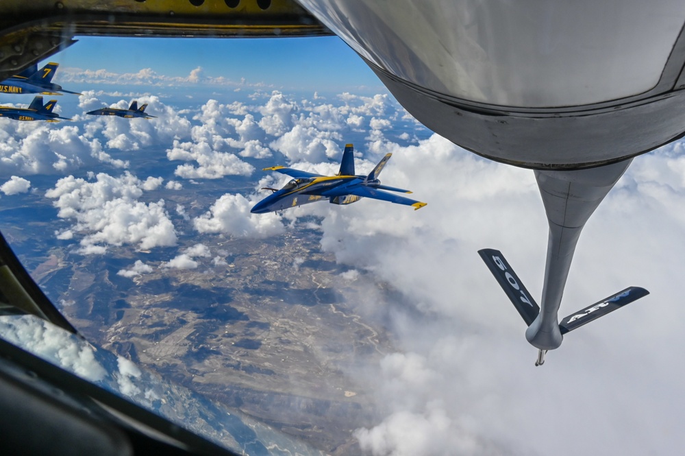 Okies keep the U.S. Navy Blue Angels flying high