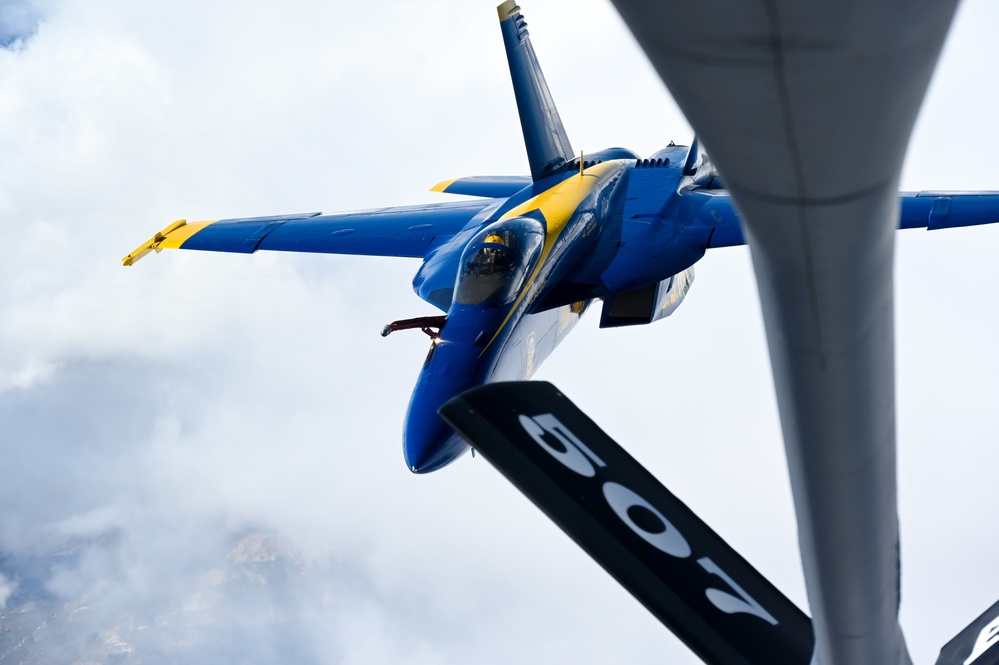 Okies keep the U.S. Navy Blue Angels flying high