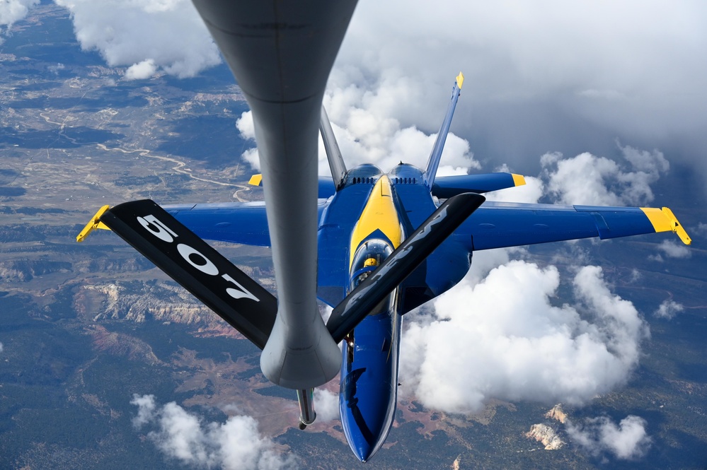 Okies keep the U.S. Navy Blue Angels flying high