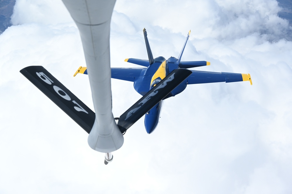 Okies keep the U.S. Navy Blue Angels flying high