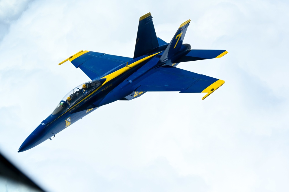 Okies keep the U.S. Navy Blue Angels flying high