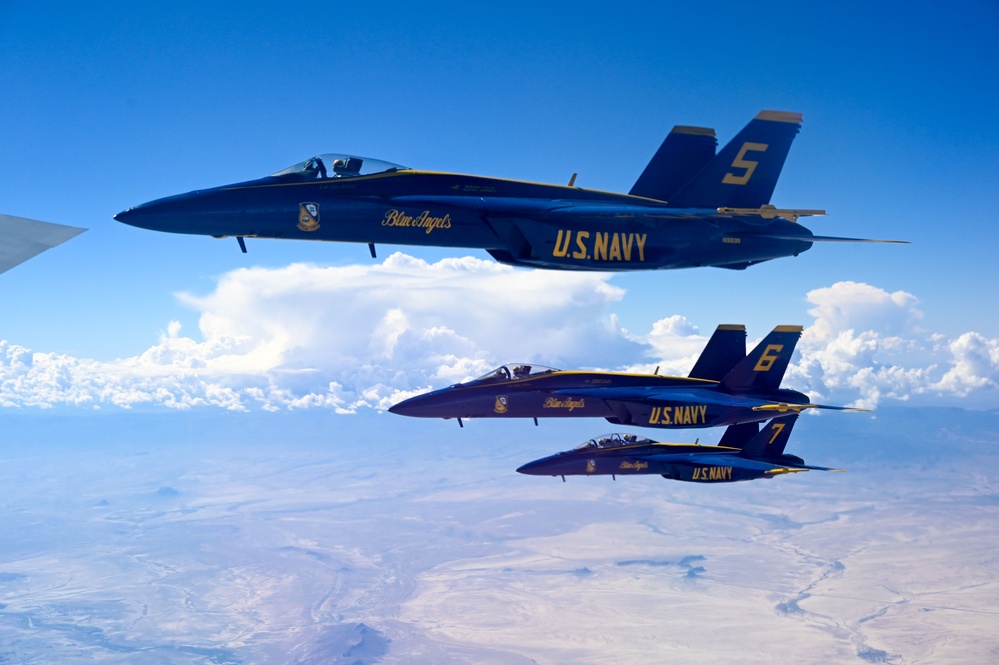 Okies keep the U.S. Navy Blue Angels flying high