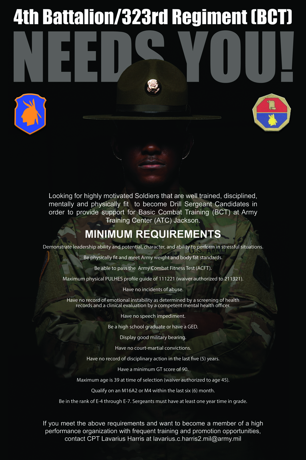 Drill Sergeant Recruitment