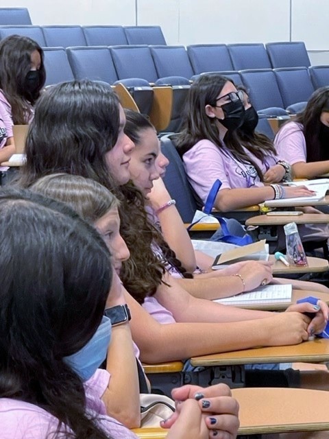 Girl Scouts learn about warfare center careers