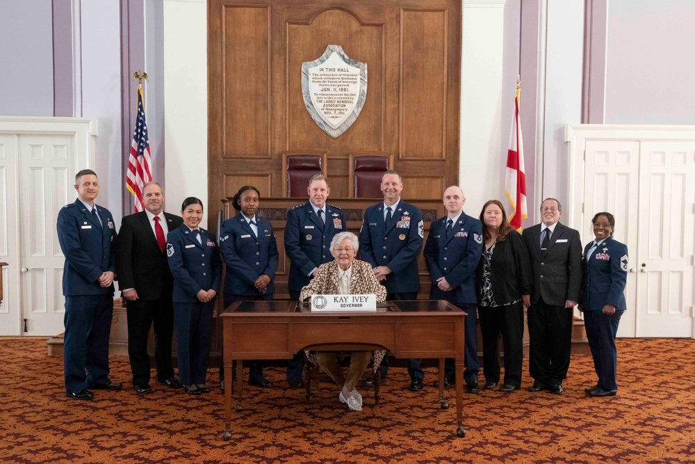 CCAF 50th Anniversary Proclamation signing