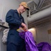 USS Ronald Reagan (CVN 76) sorts mail