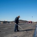 USS Ronald Reagan (CVN 76) conducts flight deck maintenance