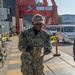 USS Ronald Reagan (CVN 76) Sailors transport cargo