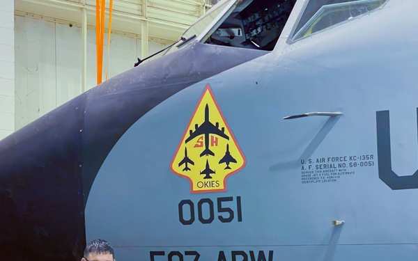 Tankers receive nose art