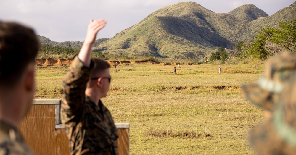 US Marines participate in the Marine Corps Marksmanship Competition Far East