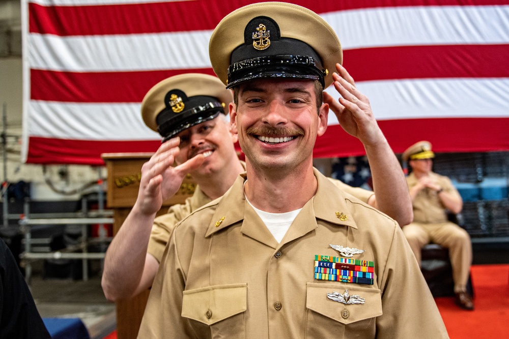 Truman is the flagship of the Harry S. Truman Carrier Strike Group and is currently in port aboard Naval Station Norfolk.