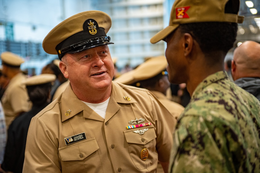 Truman is the flagship of the Harry S. Truman Carrier Strike Group and is currently in port aboard Naval Station Norfolk.