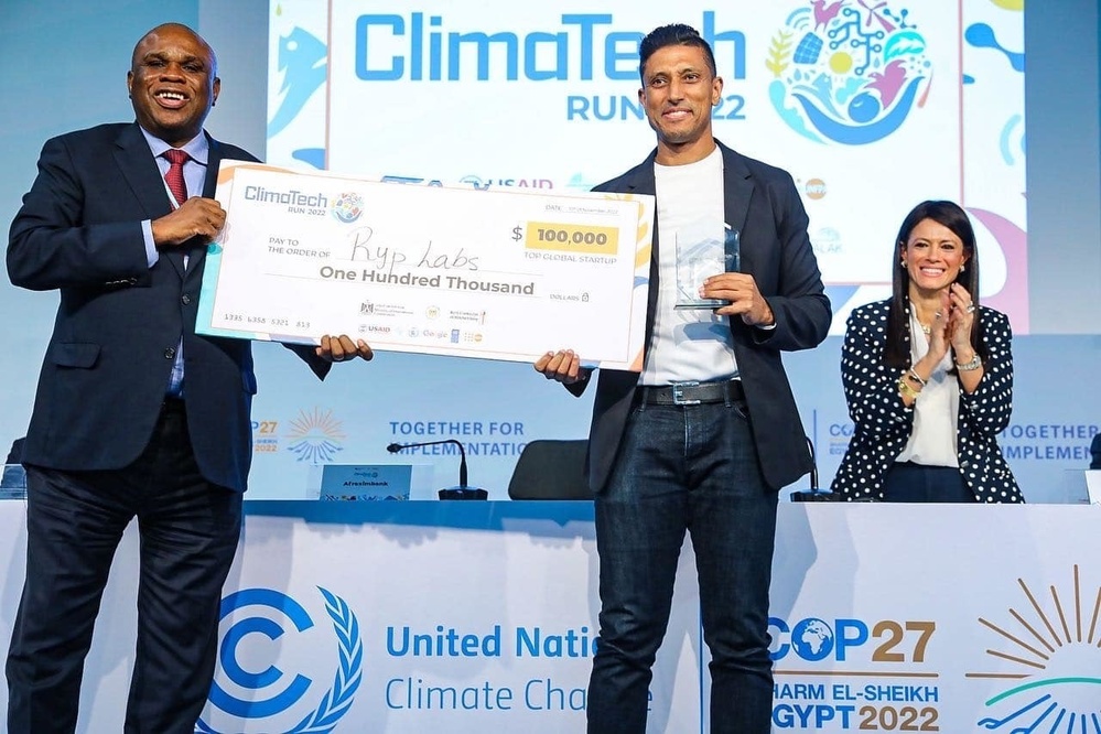 EGYPT - Sharm El Sheikh - November 2022 - @COP27 Climatech Run Top Winner
