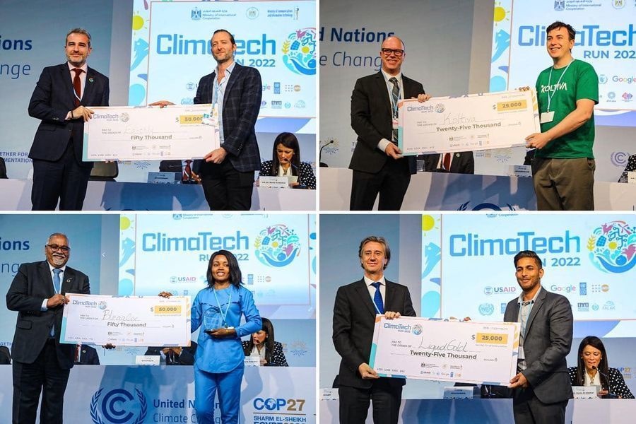 EGYPT - Sharm El Sheikh - November 2022 - @COP27 Climatech Run Winners