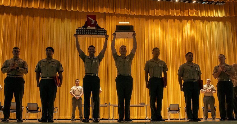 US Marines complete the Marine Corps Marksmanship Competition Far East