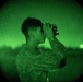 US Marines conduct a night range during the Marine Corps Marksmanship Competition Far East