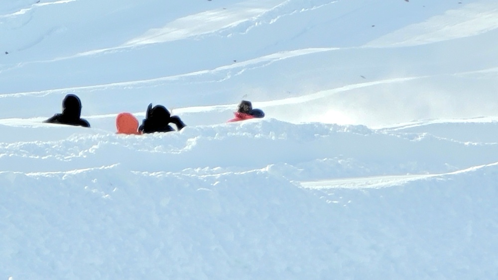 Guests enjoy snow-tubing at Fort McCoy's Whitetail Ridge Ski Area