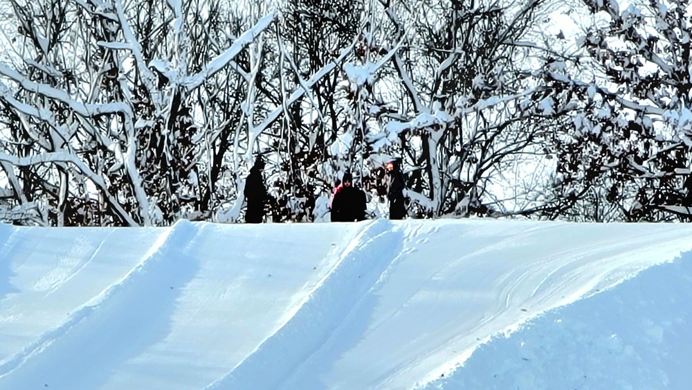 Guests enjoy snow-tubing at Fort McCoy's Whitetail Ridge Ski Area