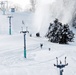 Snowmaking at Fort McCoy's Whitetail Ridge Ski Area