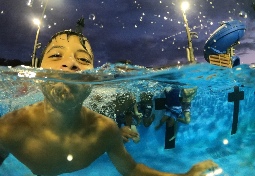 'Back to School' pool party hosted at Sagamihara Family Housing Area Outdoor Pool