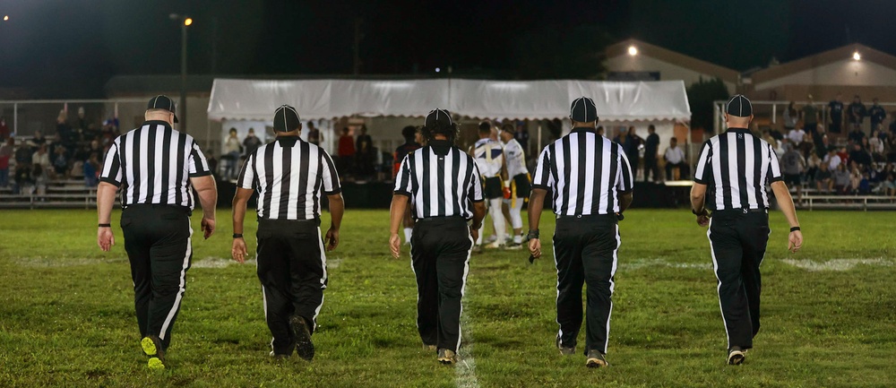 Okinawa MWR, 10th Annual U.S. Army VS. U.S. Navy Flag Football game.