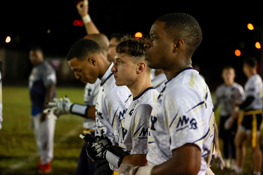 Okinawa MWR, 10th Annual U.S. Army VS. U.S. Navy Flag Football game.