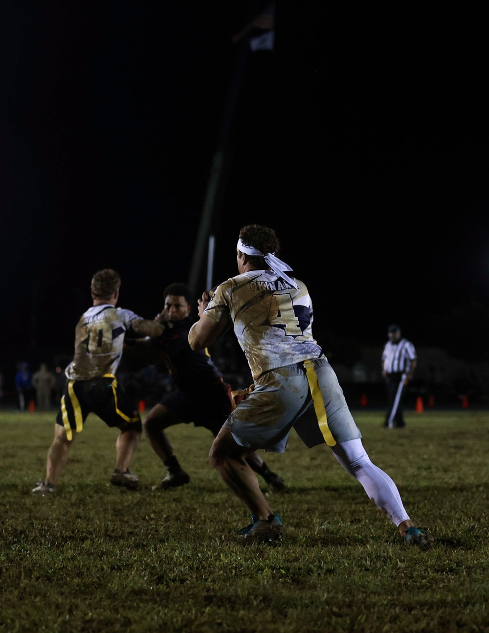 Okinawa MWR, 10th Annual U.S. Army VS. U.S. Navy Flag Football game.