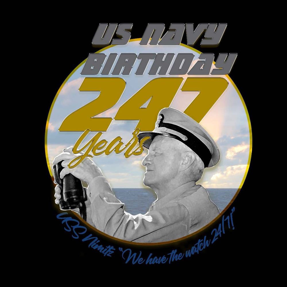 U.S Navy Birthday Logo