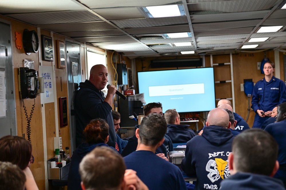 Financial readiness on USCGC Spencer (WMEC 905)