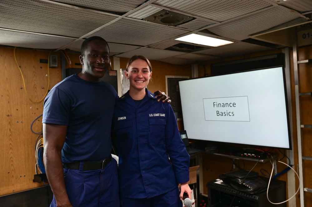 Financial readiness on USCGC Spencer (WMEC 905)