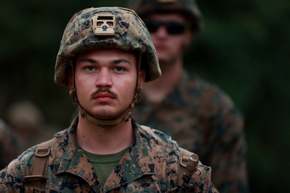 Corporal Couch poses for portait.