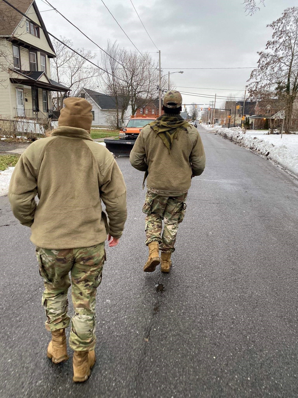 NY National Guard troops respond to Buffalo Blizzard
