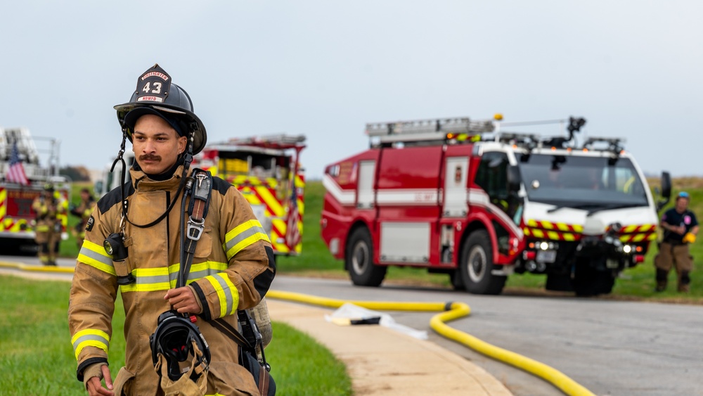 NDW Fire and Emergency Services conducts training at JBAB