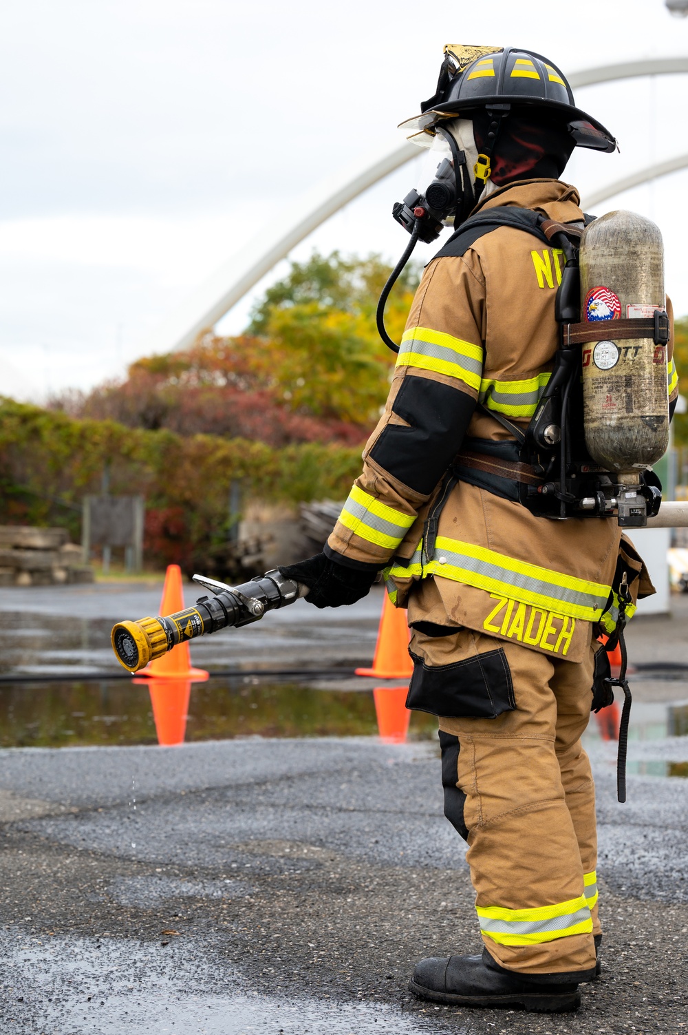 NDW Fire and Emergency Services conducts training at JBAB