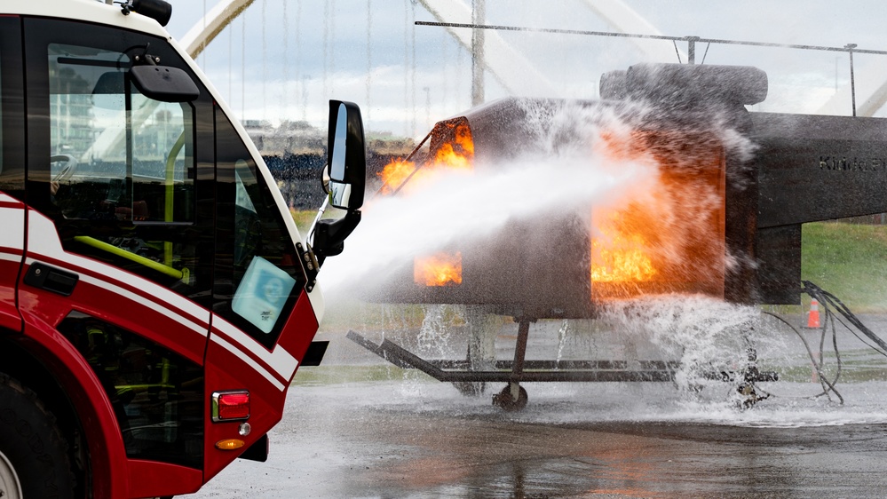 NDW Fire and Emergency Services conducts training at JBAB