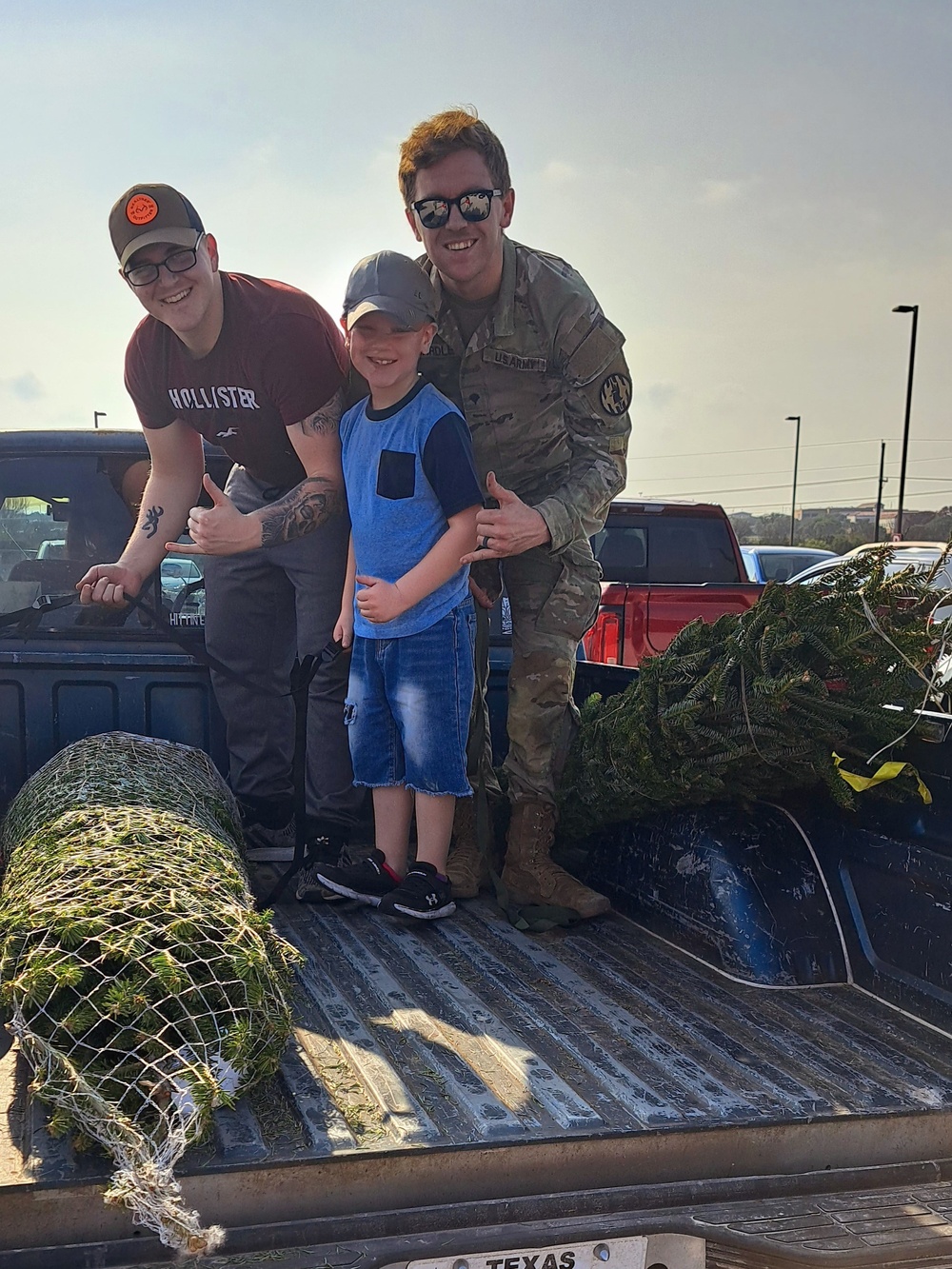 Trees for Troops deliver holiday joy