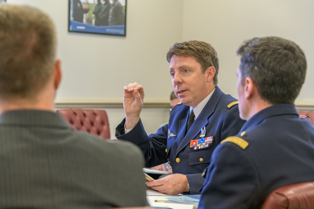 Brig Gen Julien Sabene visits AFCLC