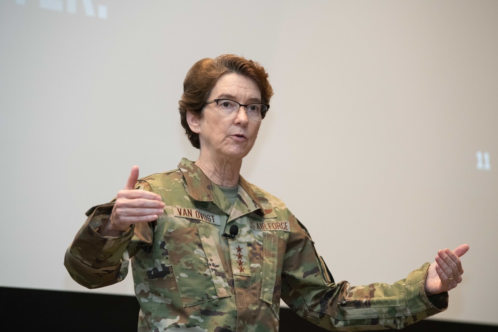 TRANSCOM Commander Addresses Air War College
