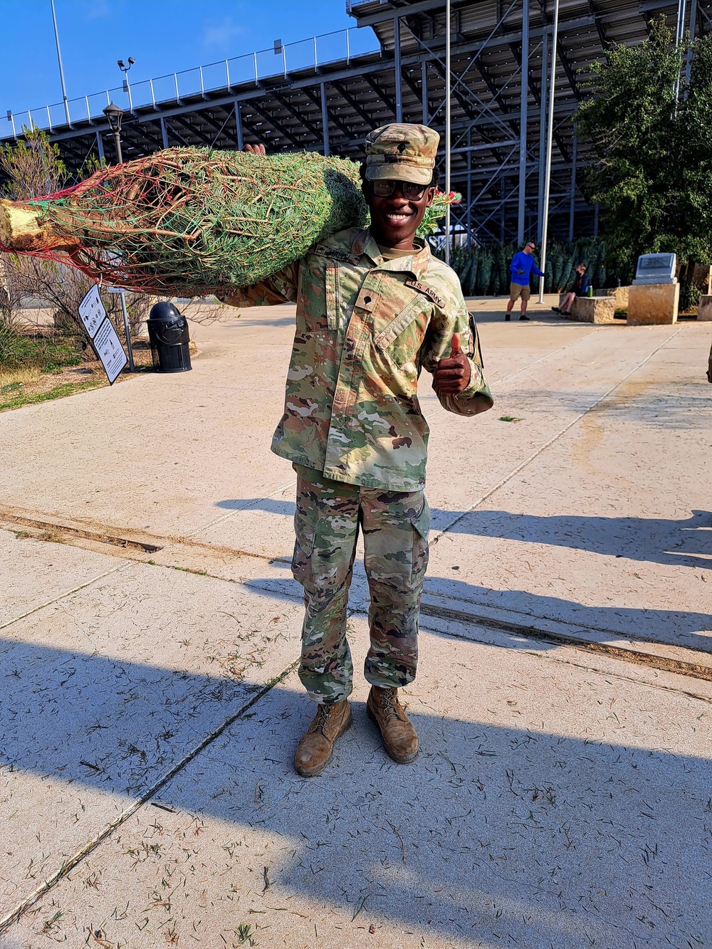 Trees for Troops deliver holiday joy