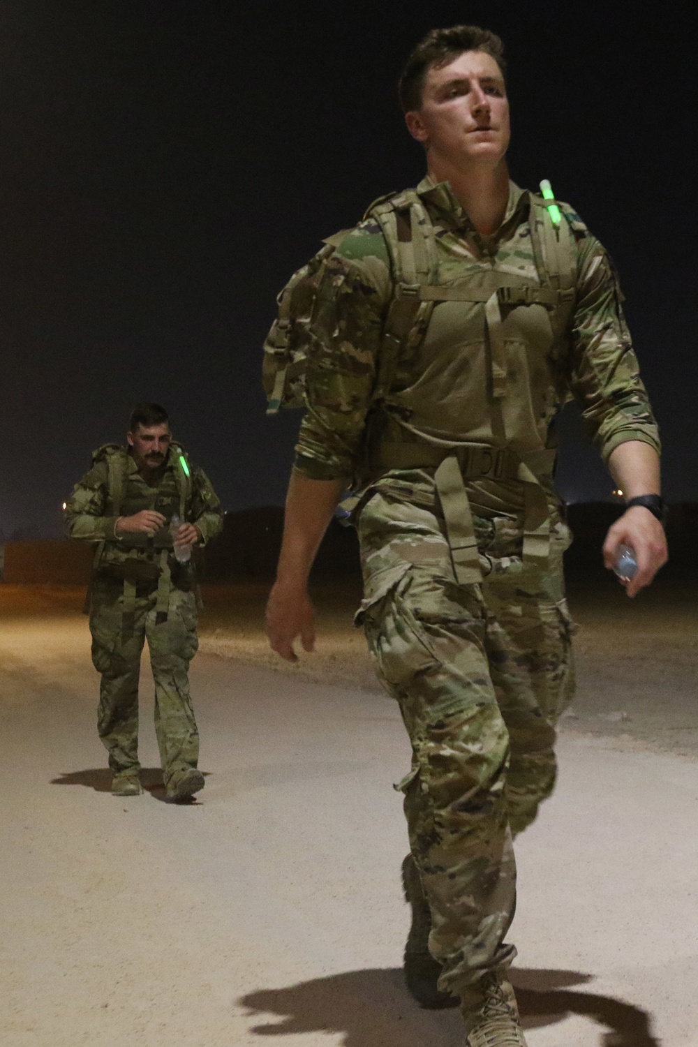 Task Force Spartan service members conquer the Norwegian Foot March in Qatar