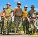 Seabees with Naval Mobile Construction Battalion Four attend hands-on training courses on Camp Shields.