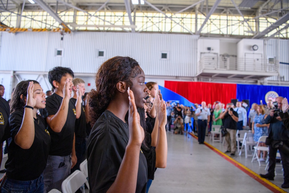 Miami Future Soldier Swear-In