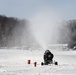 Snowmaking at Fort McCoy's Whitetail Ridge Ski Area