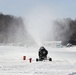 Snowmaking at Fort McCoy's Whitetail Ridge Ski Area