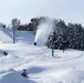 Snowmaking at Fort McCoy's Whitetail Ridge Ski Area
