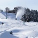 Snowmaking at Fort McCoy's Whitetail Ridge Ski Area