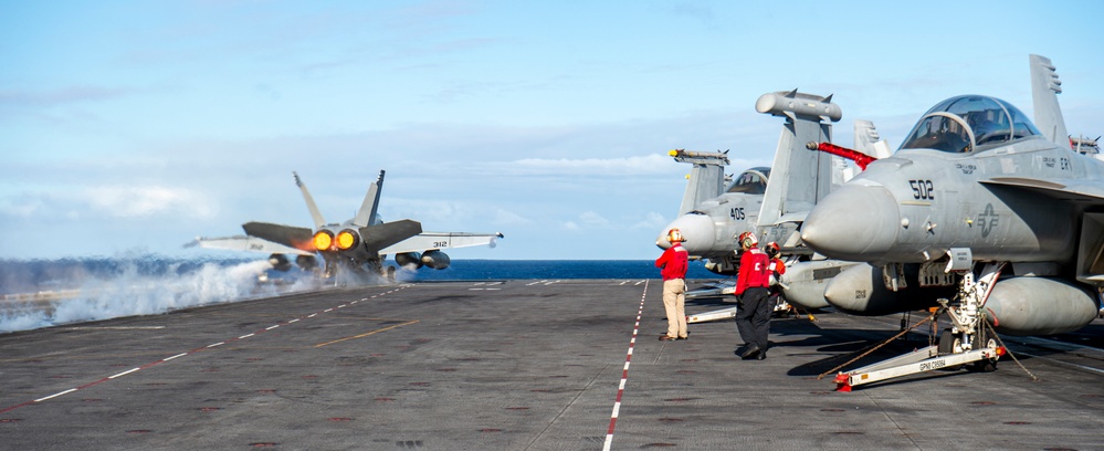 Nimitz Conducts Flight Operations