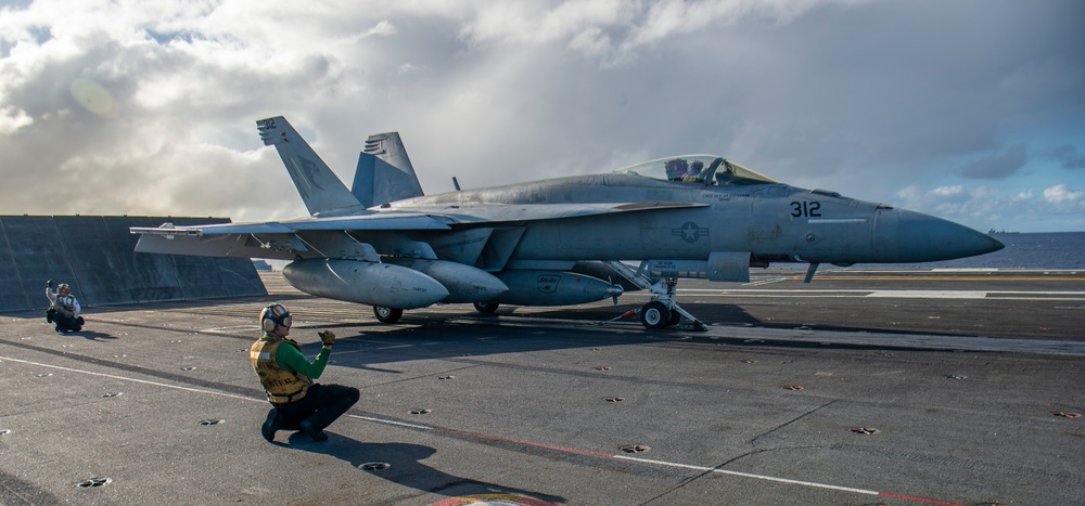 Nimitz Conducts Flight Operations