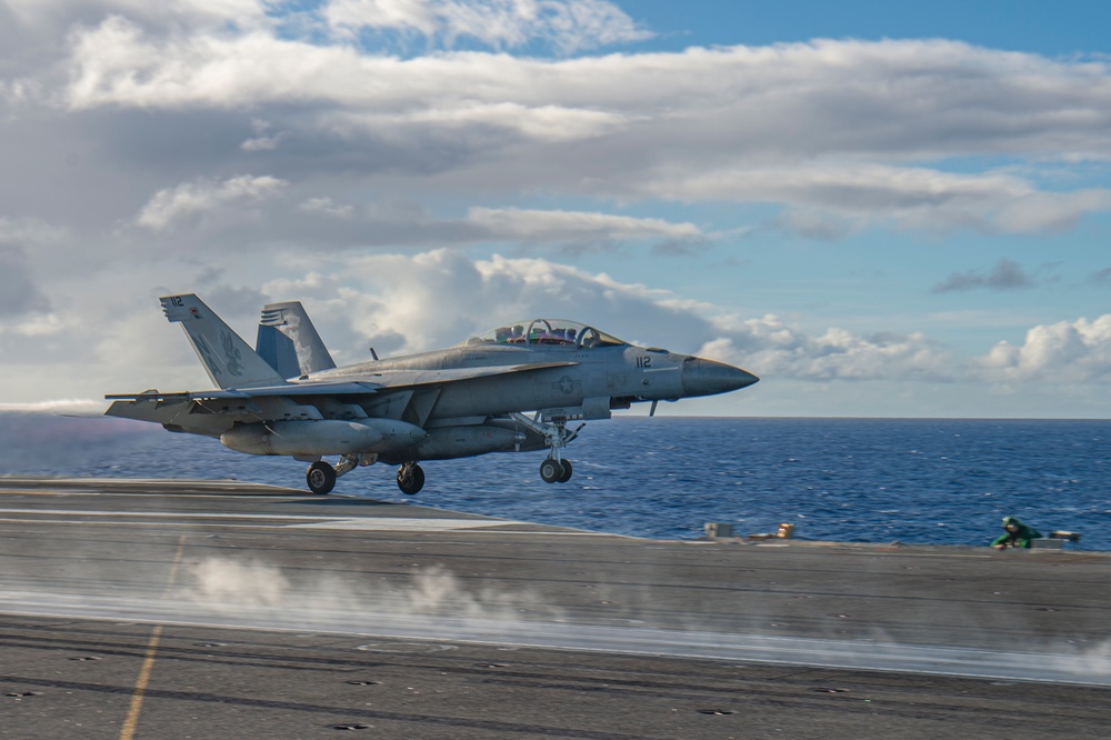 Nimitz Conducts Flight Operations